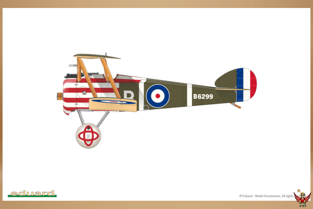 Eduard 1/48 Sopwith F 1 Camel (Clerget) ProfiPack