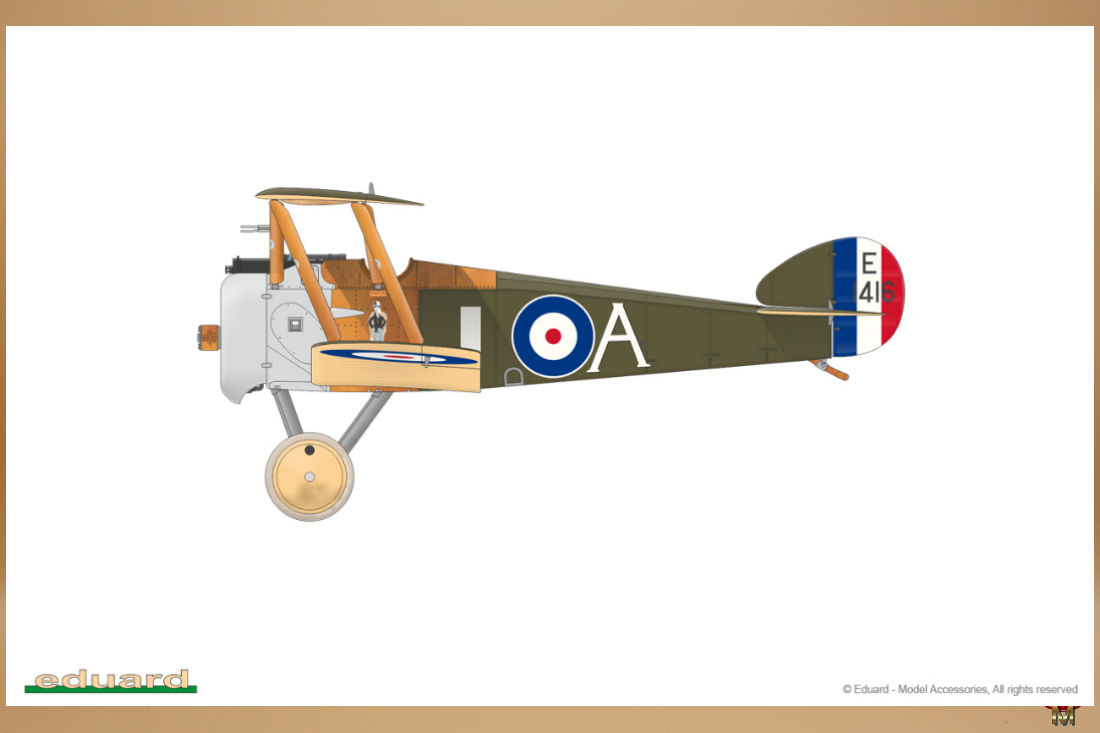 Eduard 1/48 Sopwith F 1 Camel (Clerget) ProfiPack