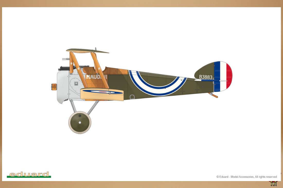 Eduard 1/48 Sopwith F 1 Camel (Clerget) ProfiPack
