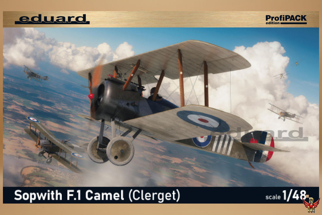 Eduard 1/48 Sopwith F 1 Camel (Clerget) ProfiPack
