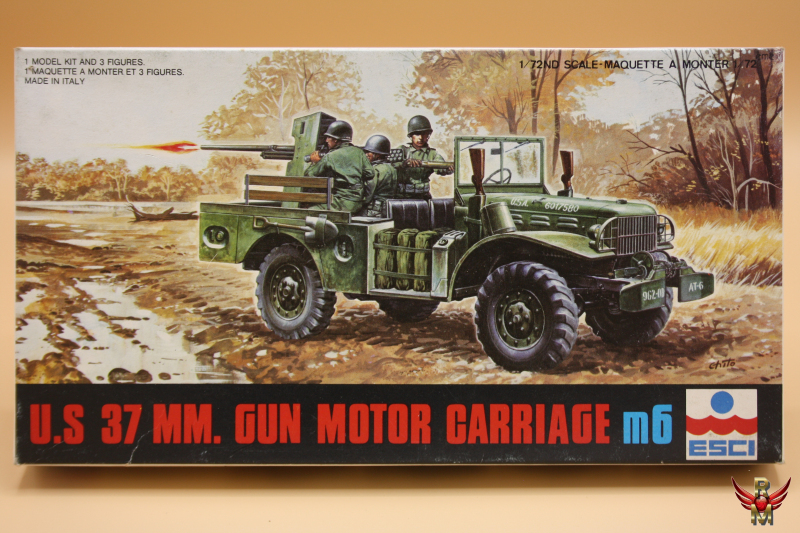 Esci 1/72 US Gun Motor Carriage M6