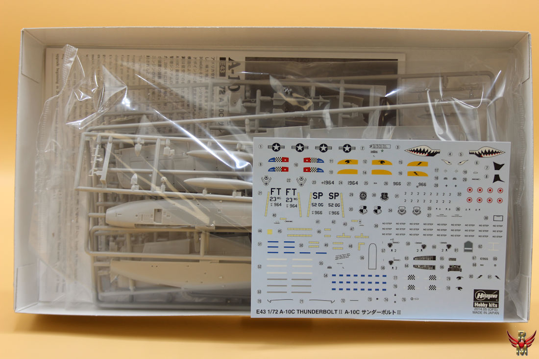 Hasegawa 1/72 A-10C Thunderbolt II US Air Force Attacker