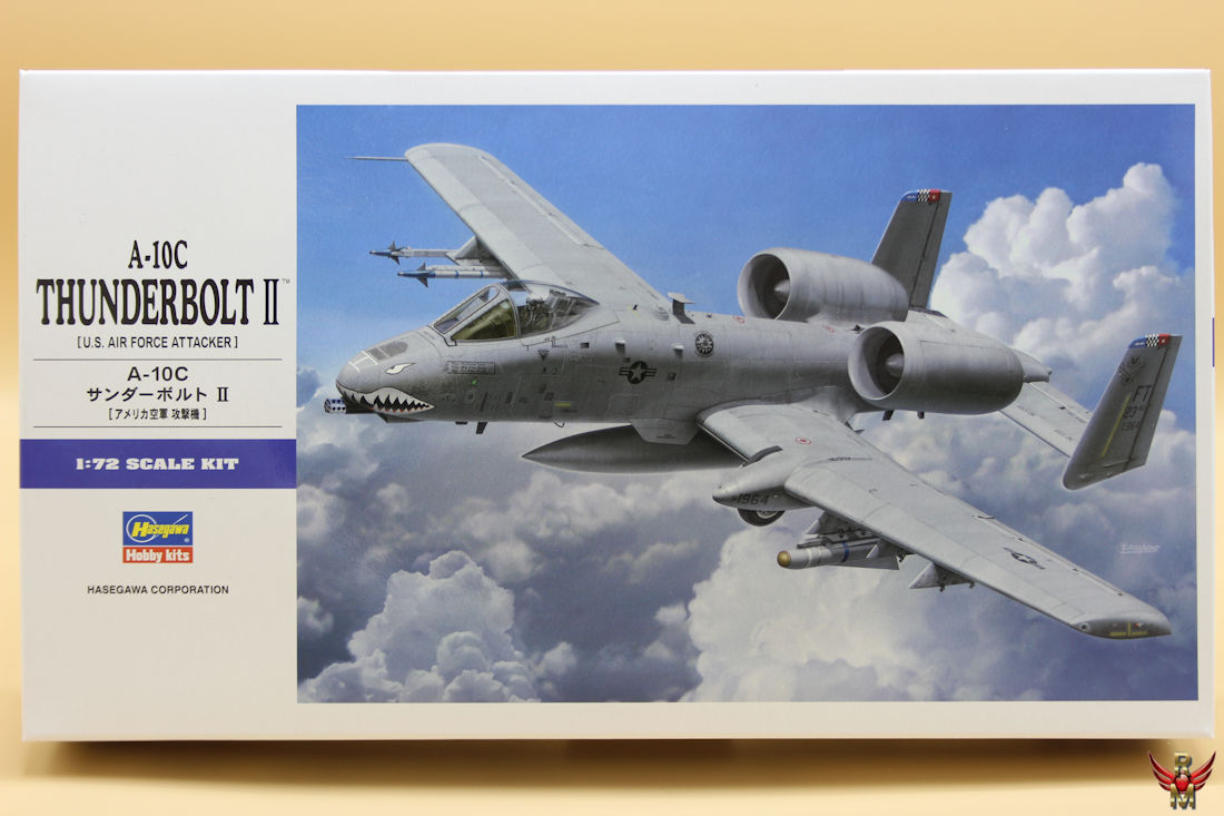 Hasegawa 1/72 A-10C Thunderbolt II US Air Force Attacker