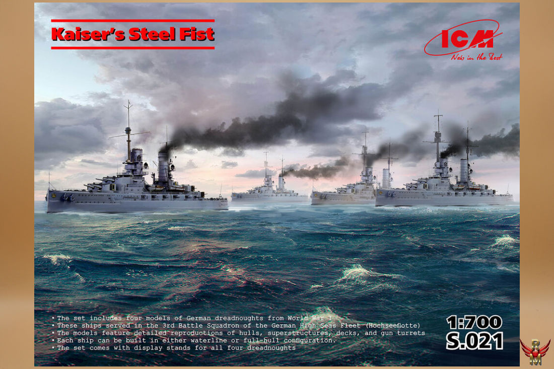 ICM 1/700 Kaiser's Steel Fist