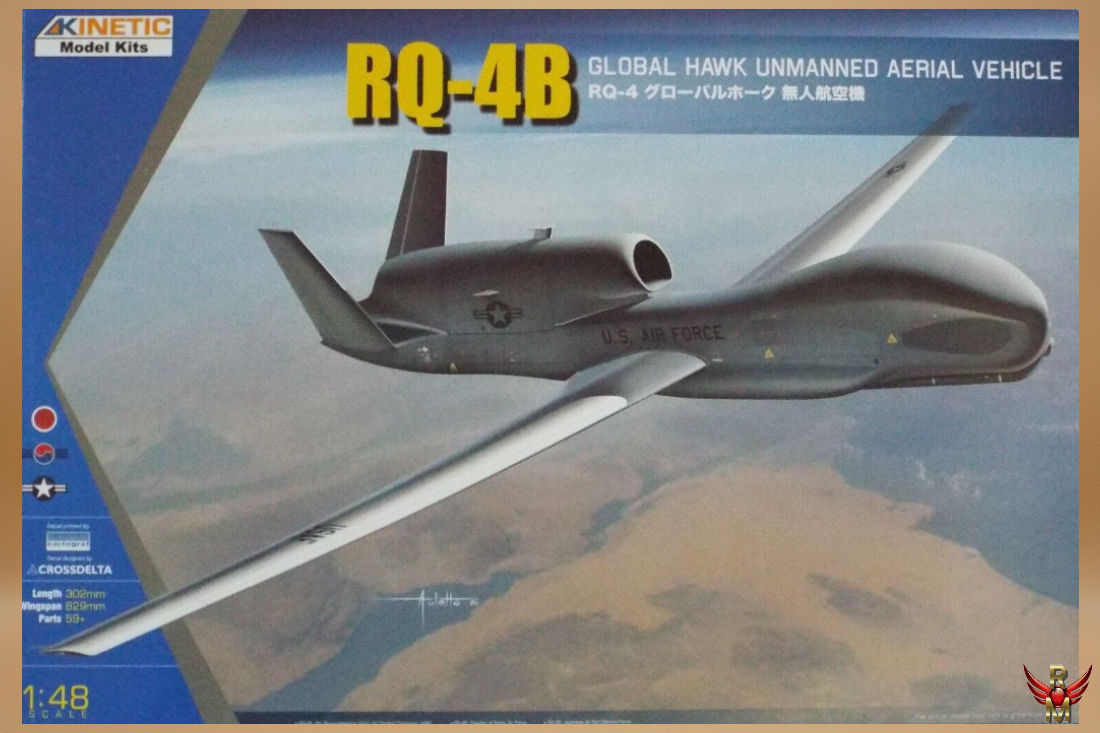 Kinetic 1/48 RQ-4B Global Hawk Unmanned Aerial Vehicle