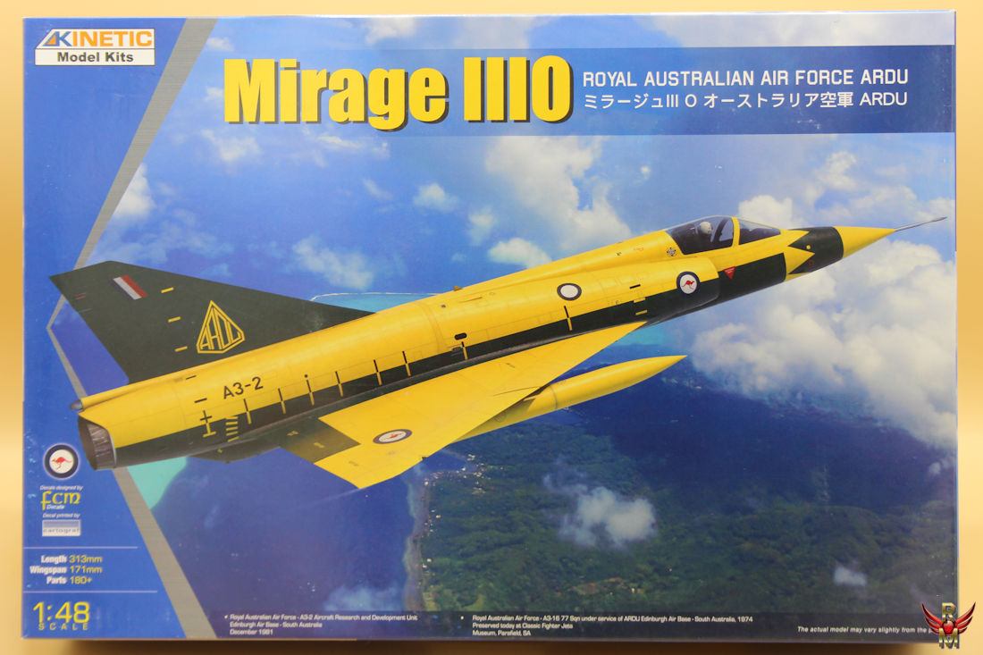 Kinetic 1/48 Mirage IIIO Royal Australian Air Force ARDU