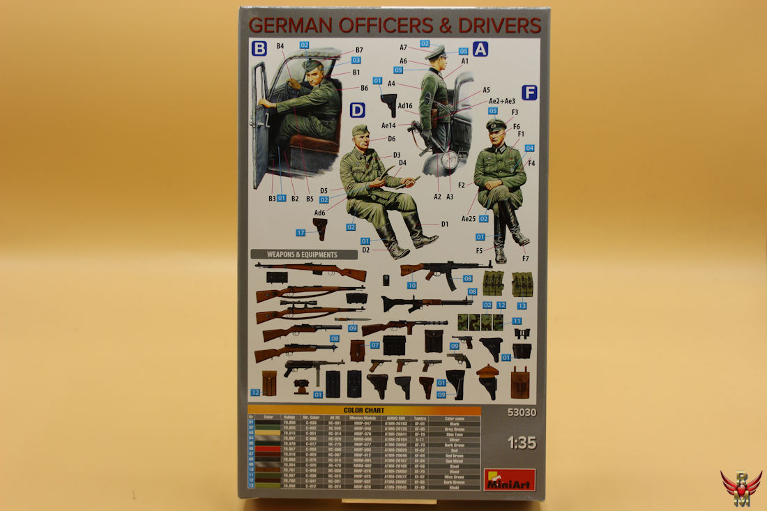 MiniArt 1/35 German Officers and Drivers
