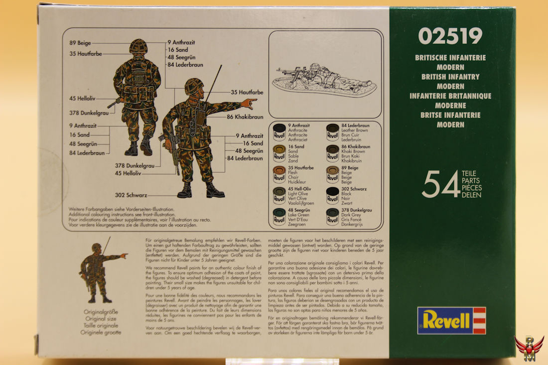Revell 1/72 Britische Infanterie Modern