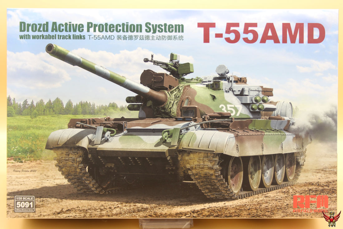 RFM Ryefield Model 1/35 T-55AMD