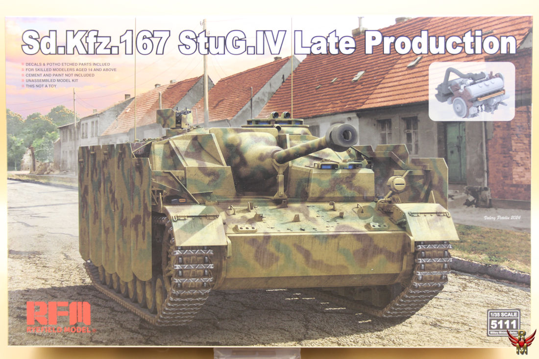 RFM Ryefield Model 1/35 Sd Kfz 167 StuG IV Late Production