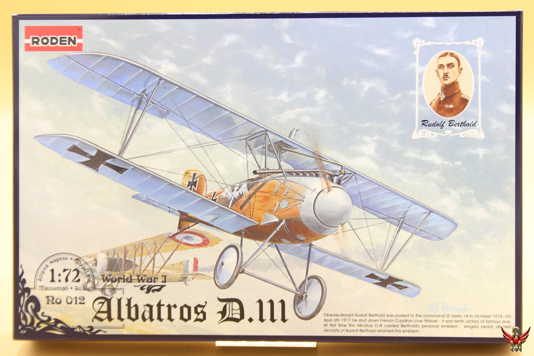 Roden 1/72 Albatros D III Rudolf Berthold