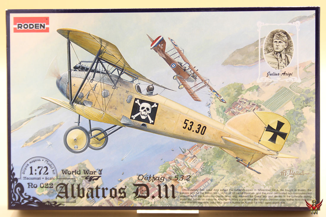 Roden 1/72 Albatros D III Oeffag s 53.2 Julius Arigi