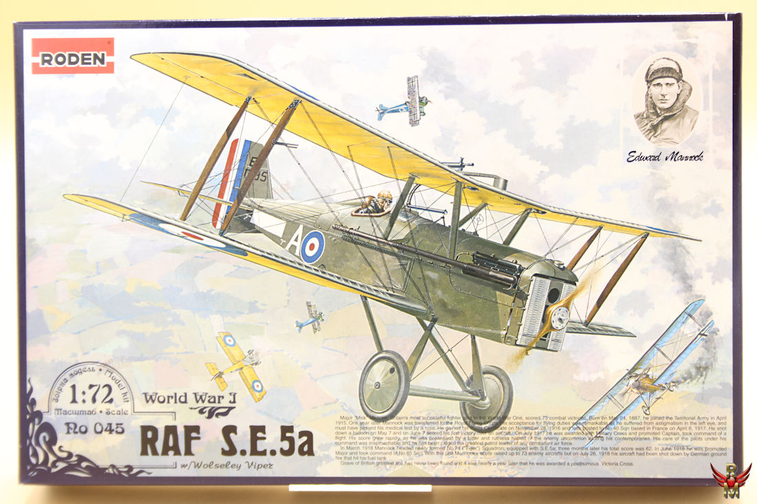 Roden 1/72 RAF SE 5a with Wolseley Viper