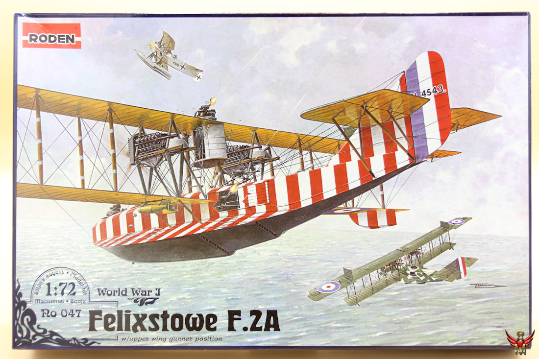 Roden 1/72 Felixstowe F 2A with Upper Wing Gunner Position