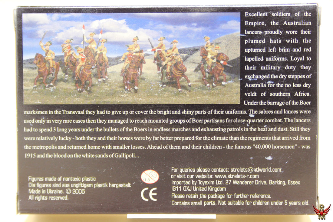 Strelets-R 1/72 Australian Lancers 2nd Boer War