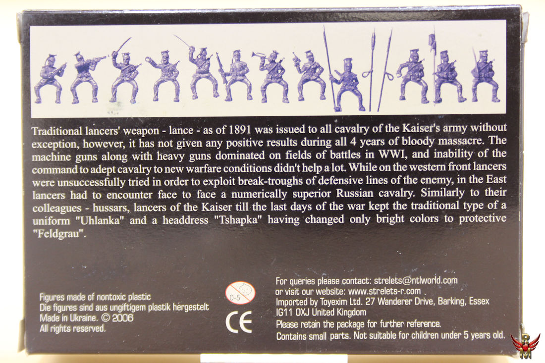 Strelets-R 1/72 German Uhlans WWI