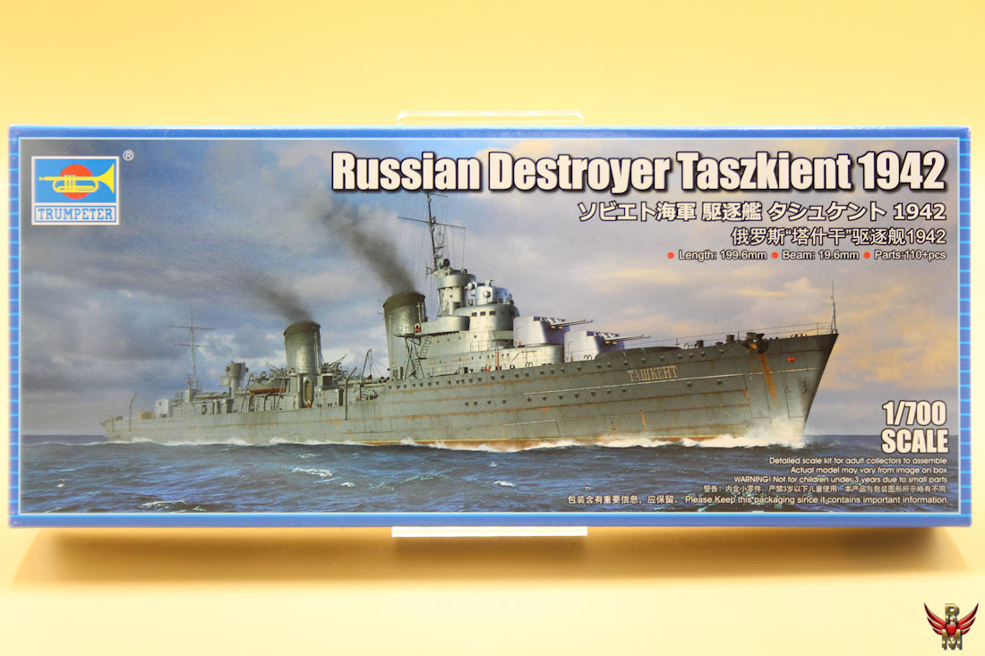Trumpeter 1/700 Russian Destroyer Taszkient 1942