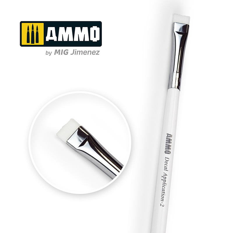 AMMO 8707 DECAL NO 2 APPLICATION BRUSH