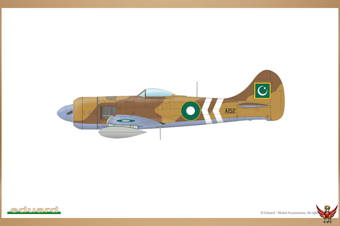 Eduard 1/48 Tempest Mk II late version ProfiPack