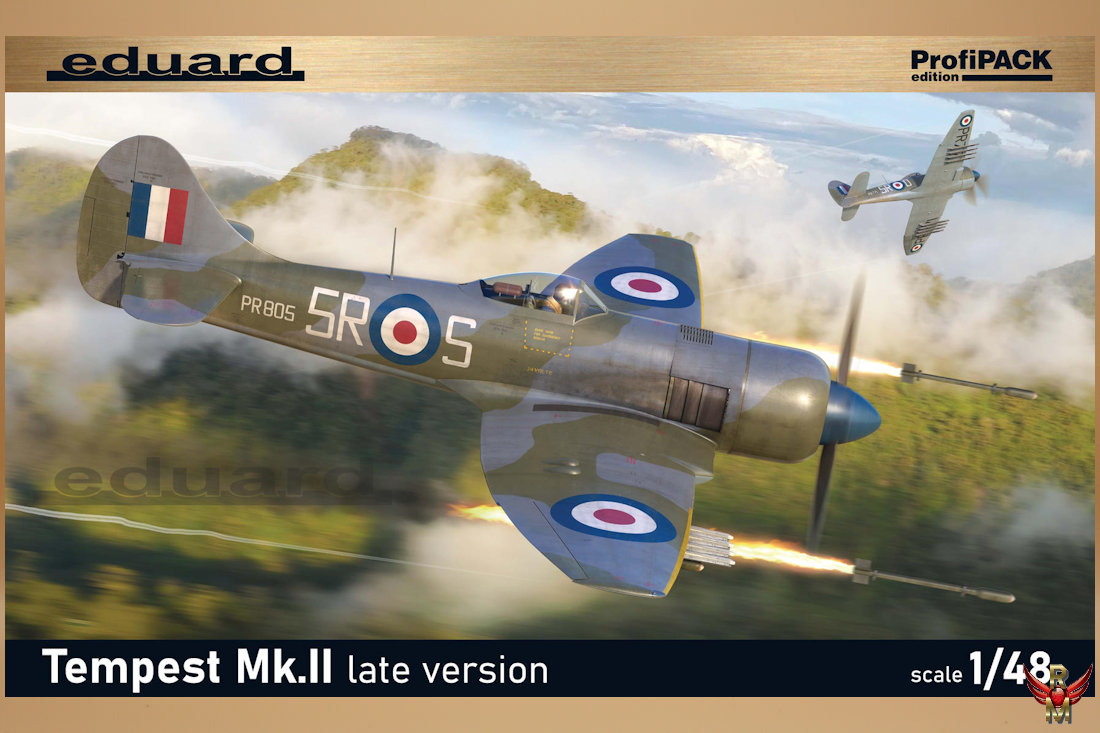 Eduard 1/48 Tempest Mk II late version ProfiPack