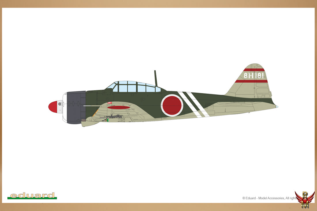 Eduard 1/48 Mitsubishi A6M2 Zero Type 21 ProfiPack