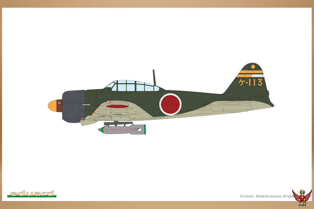 Eduard 1/48 Mitsubishi A6M2 Zero Type 21 ProfiPack