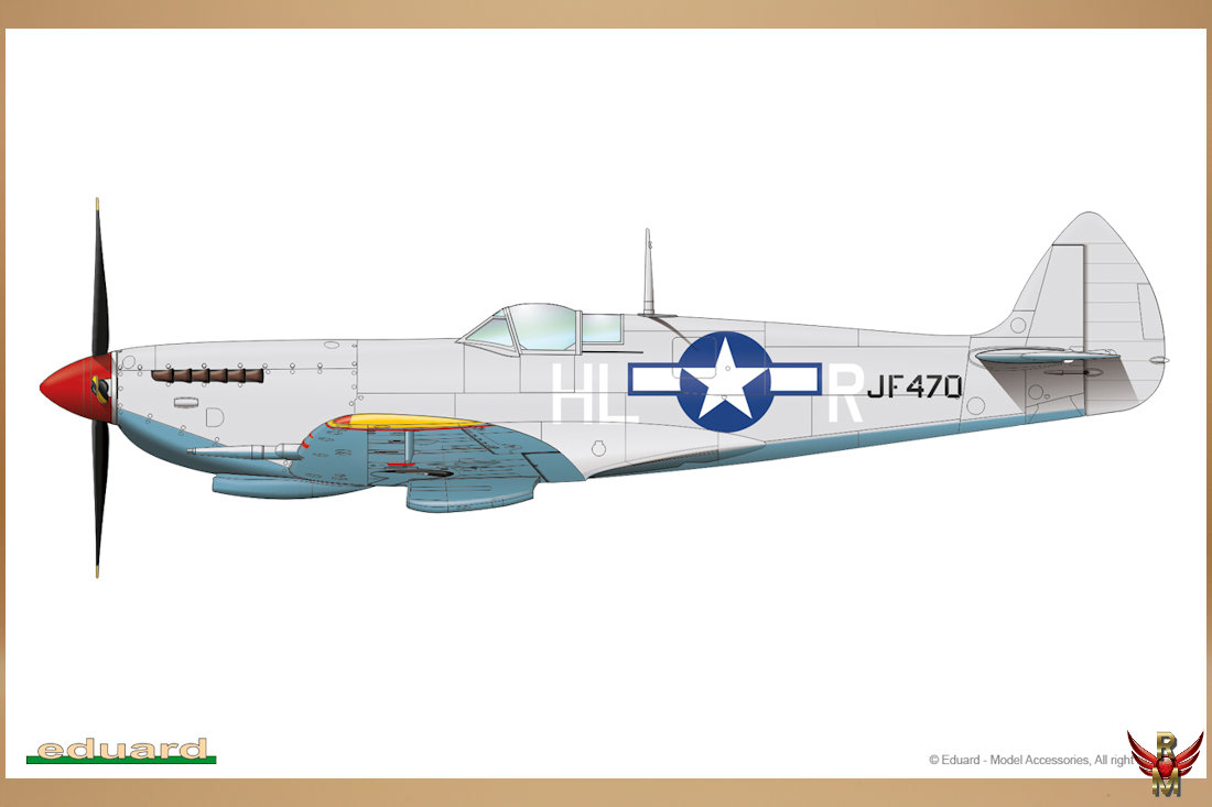 Eduard 1/48 Spitfire Mk VIII ProfiPack