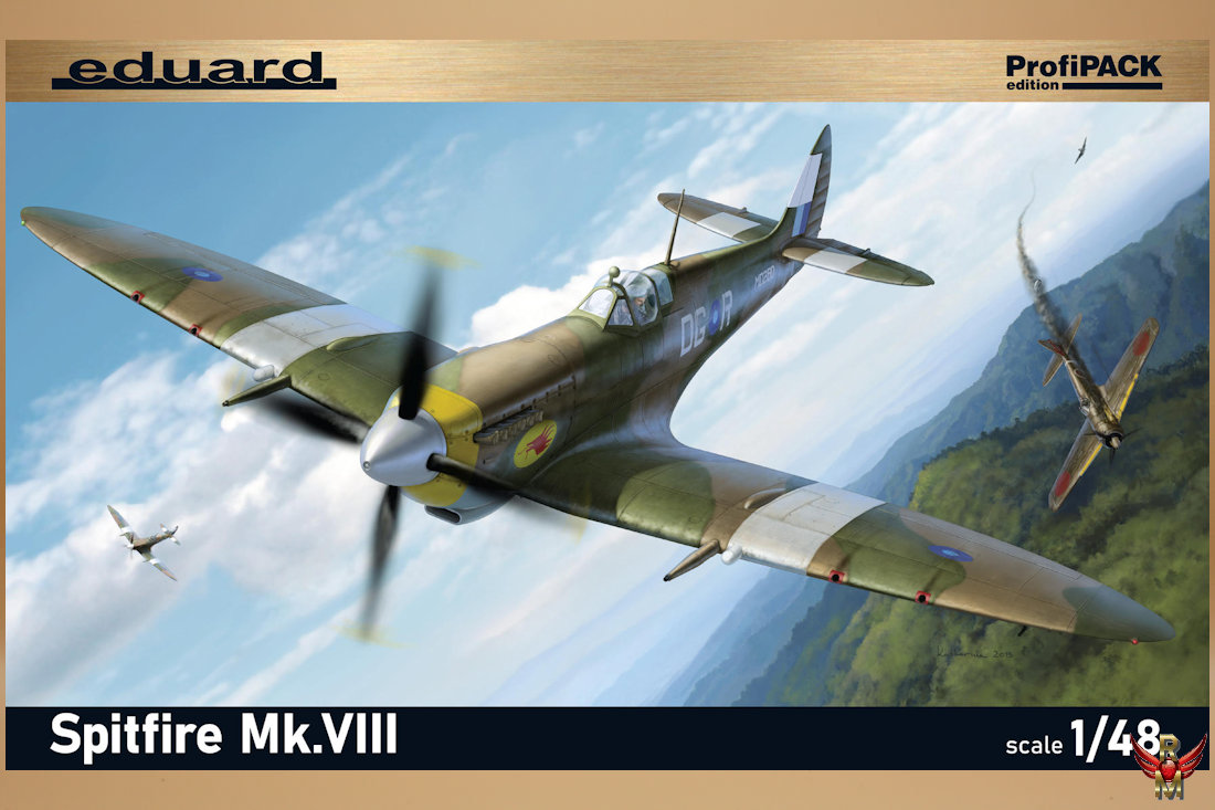 Eduard 1/48 Spitfire Mk VIII ProfiPack