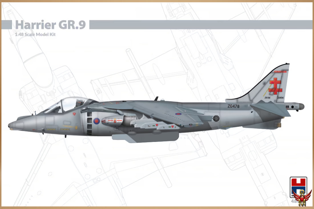 Hobby 2000 1/48 Harrier GR 9