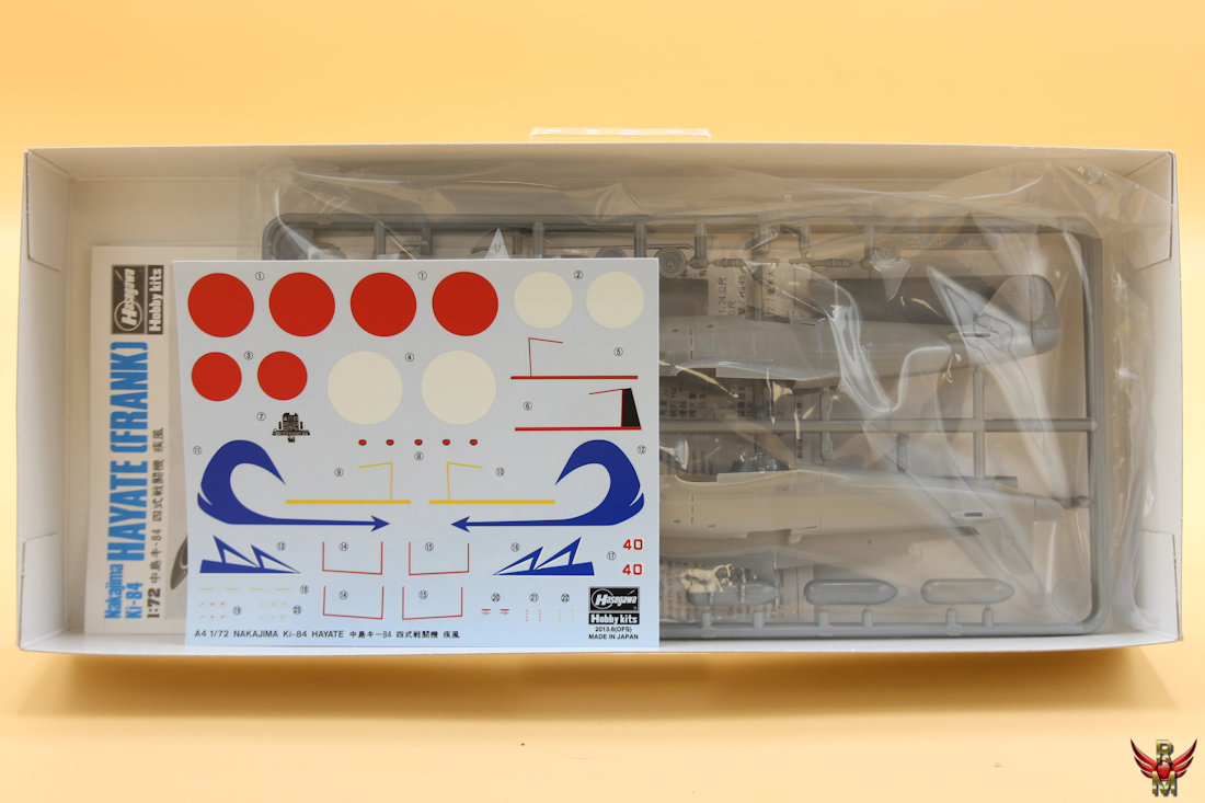 Hasegawa 1/72 Nakajima Ki84 Hayate (Frank)