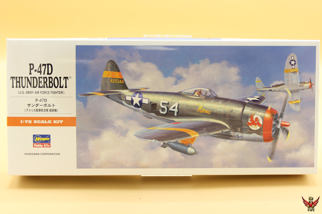 Hasegawa 1/72 P-47D Thunderbolt