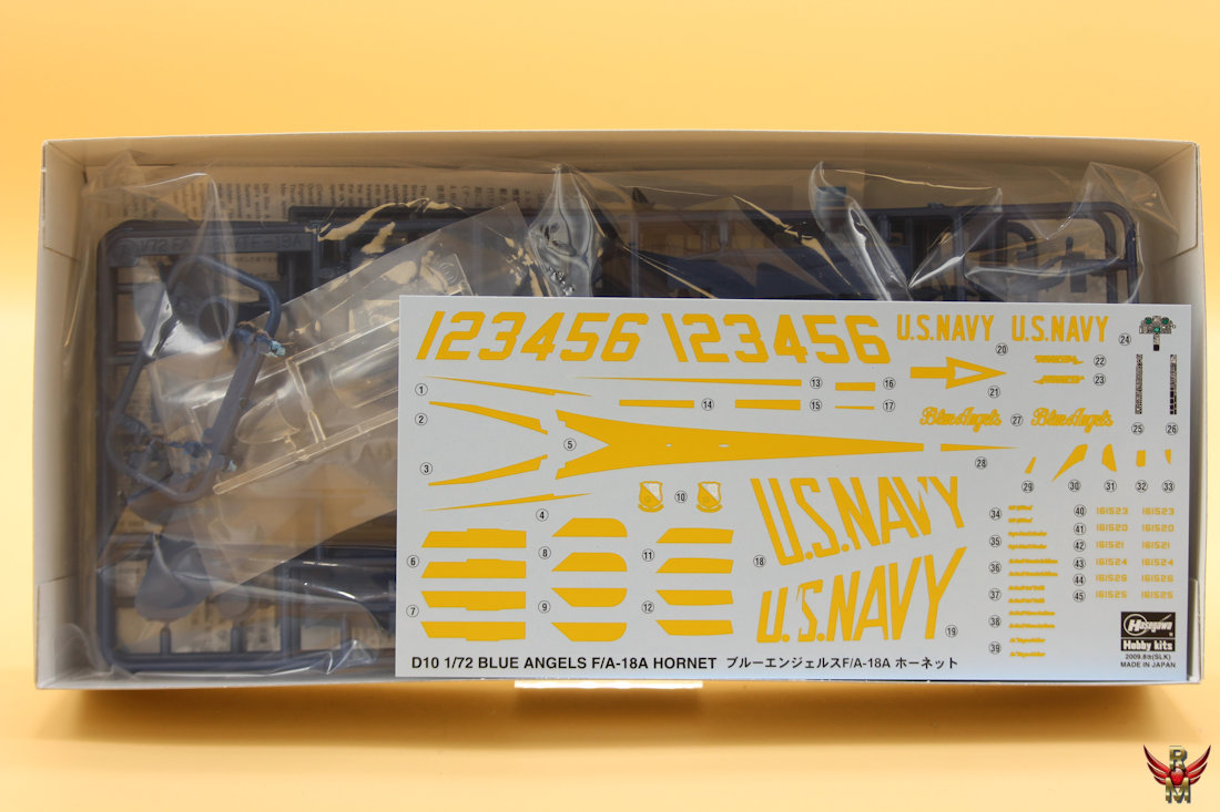 Hasegawa 1/72 Blue Angels F/A-18A Hornet
