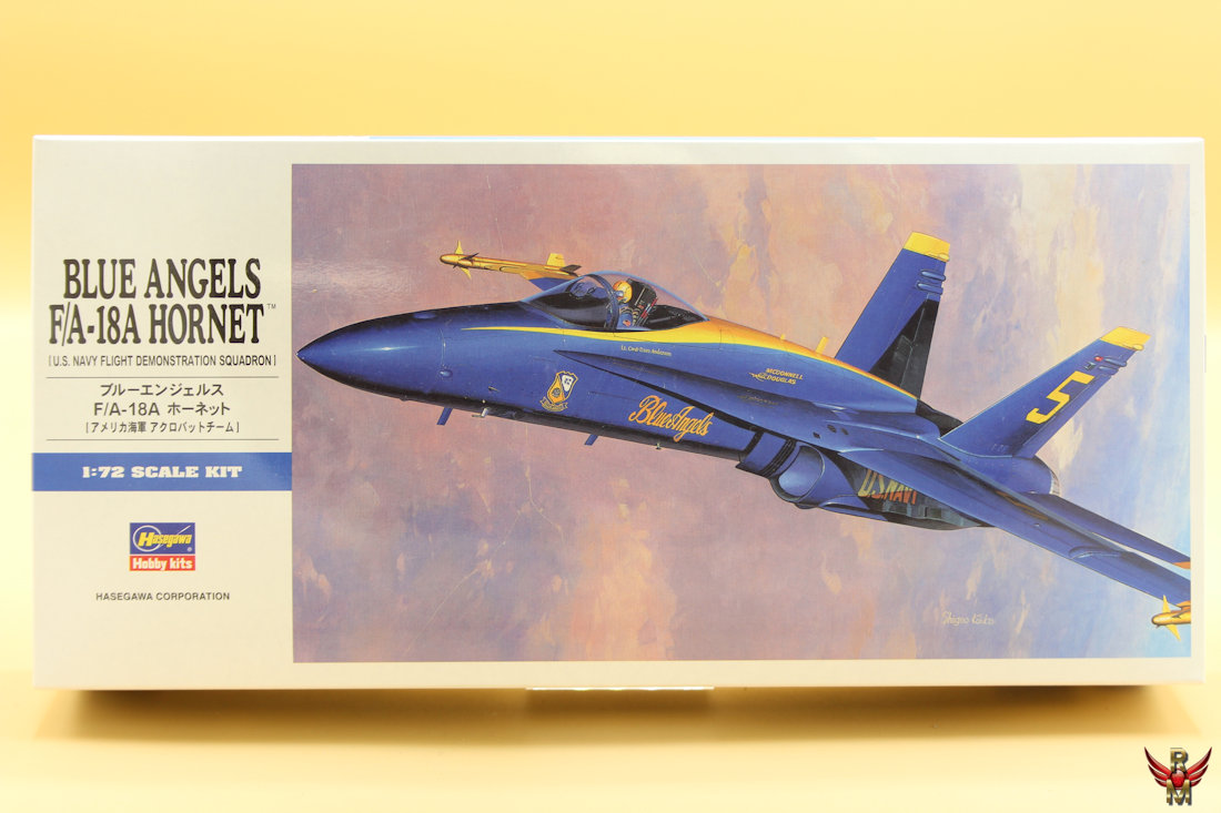 Hasegawa 1/72 Blue Angels F/A-18A Hornet