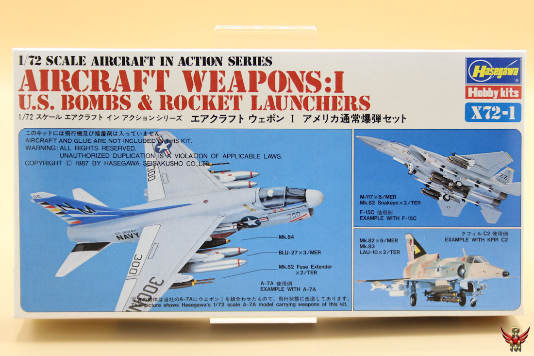Hasegawa 1/72 Aircraft Weapons I