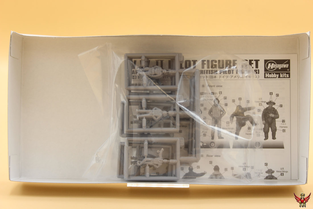 Hasegawa 1/72 WWII Pilot Figure Set
