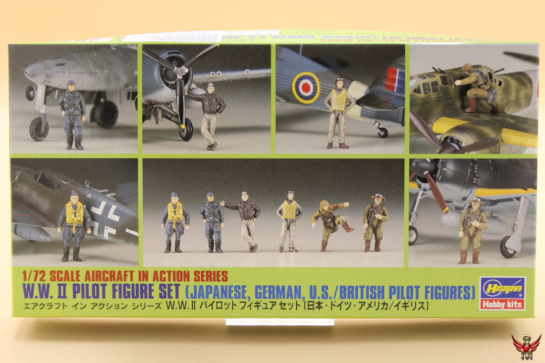 Hasegawa 1/72 WWII Pilot Figure Set