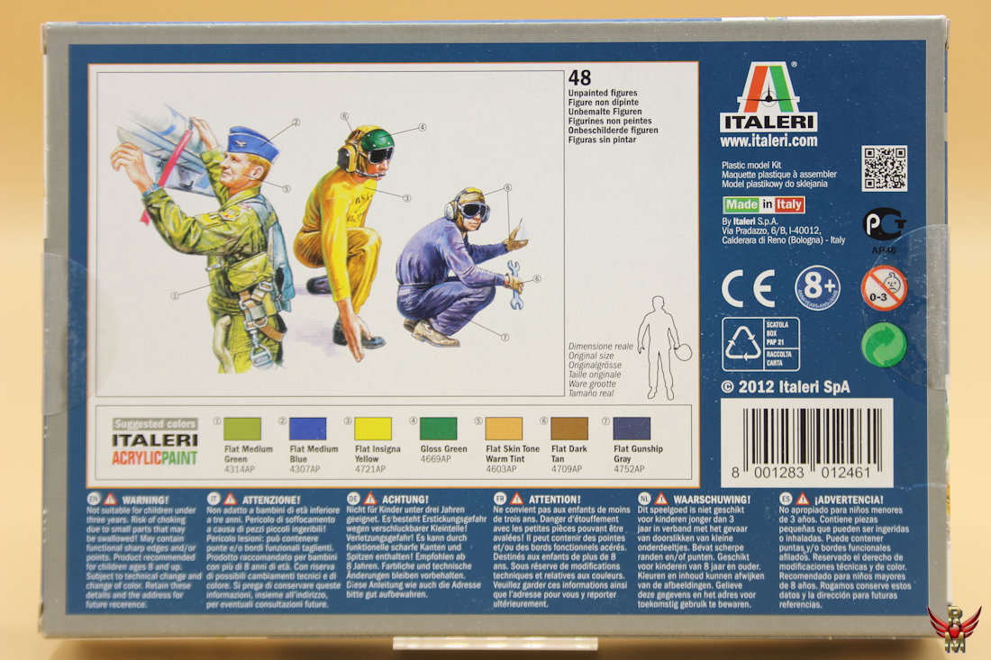 Italeri 1/72 NATO Pilots and Ground Crews