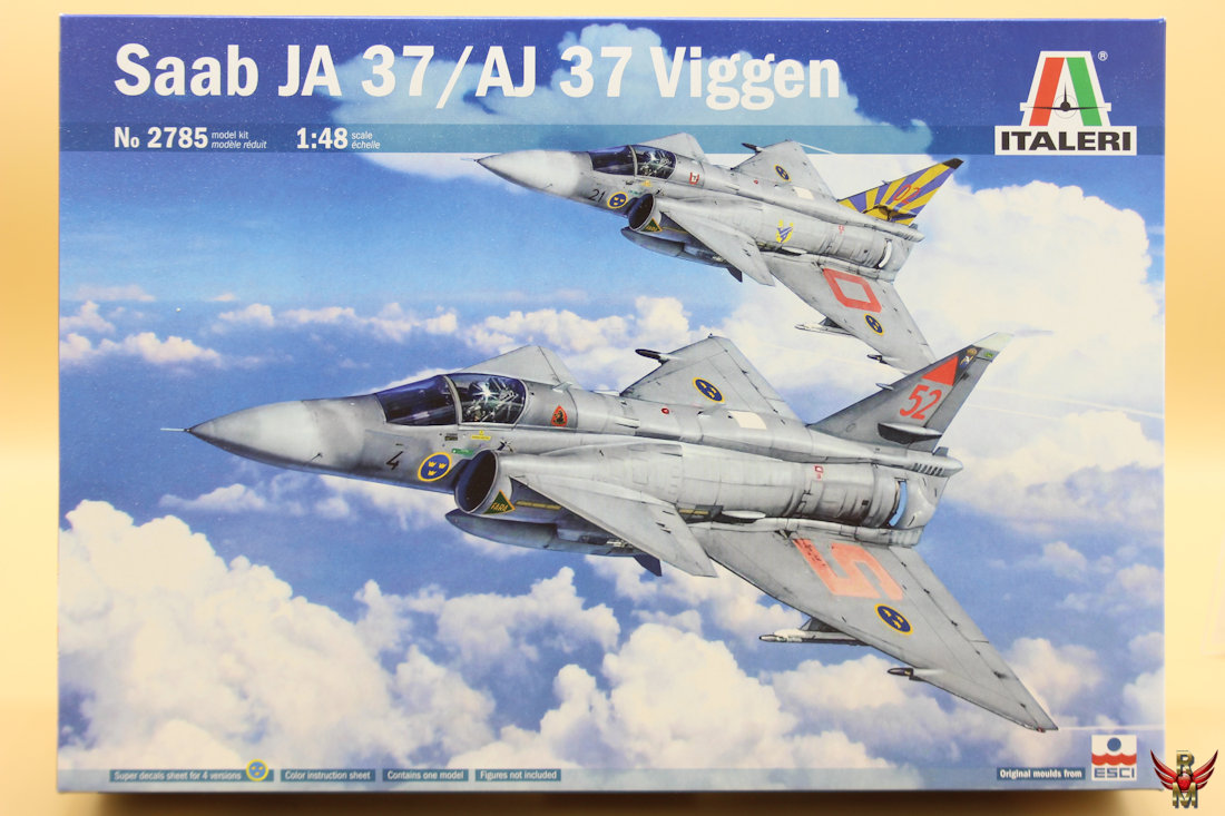 Italeri 1/48 Saab JA 37/AJ 37 Viggen