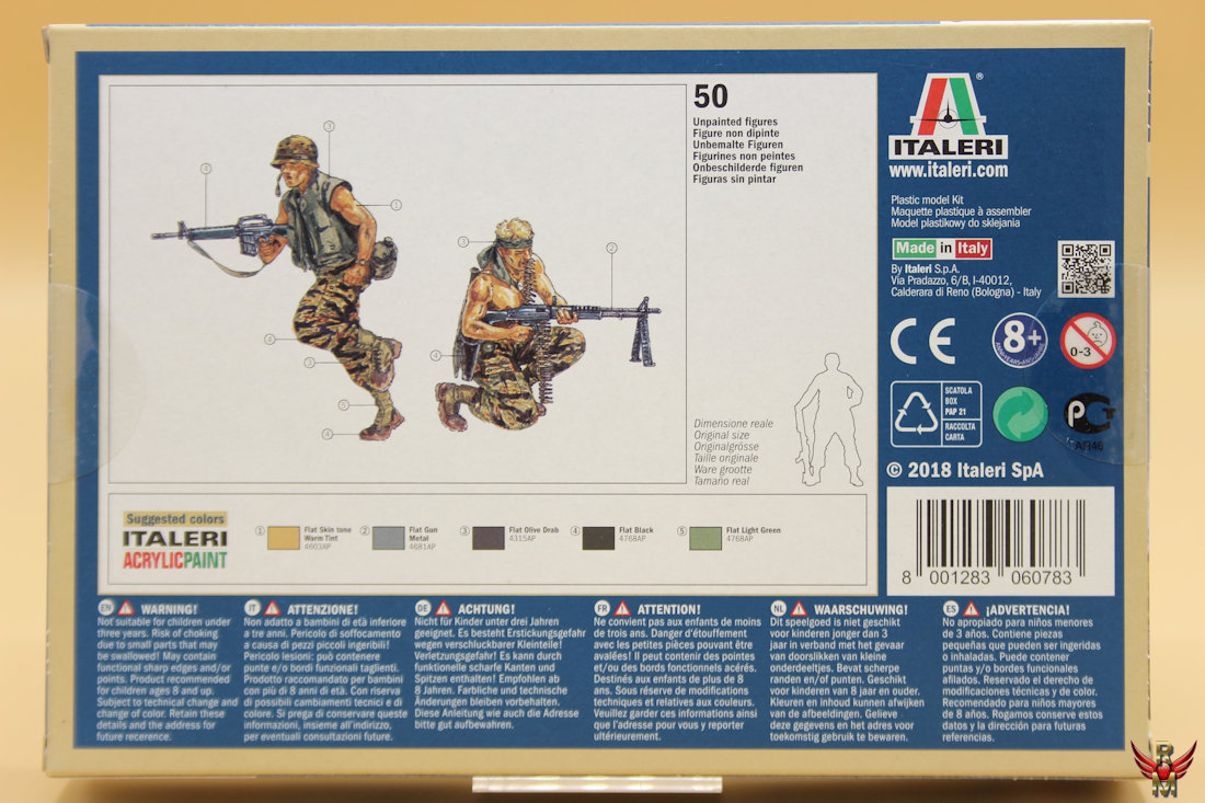 Italeri 1/72 American Special Forces Vietnam War