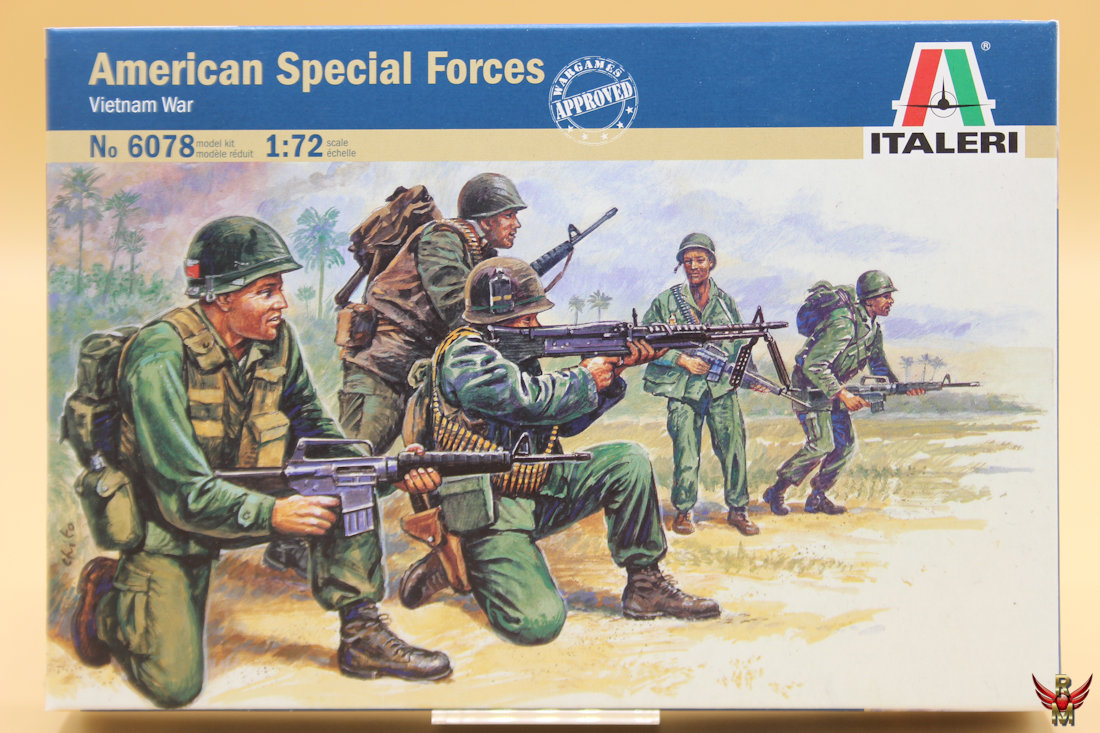 Italeri 1/72 American Special Forces Vietnam War