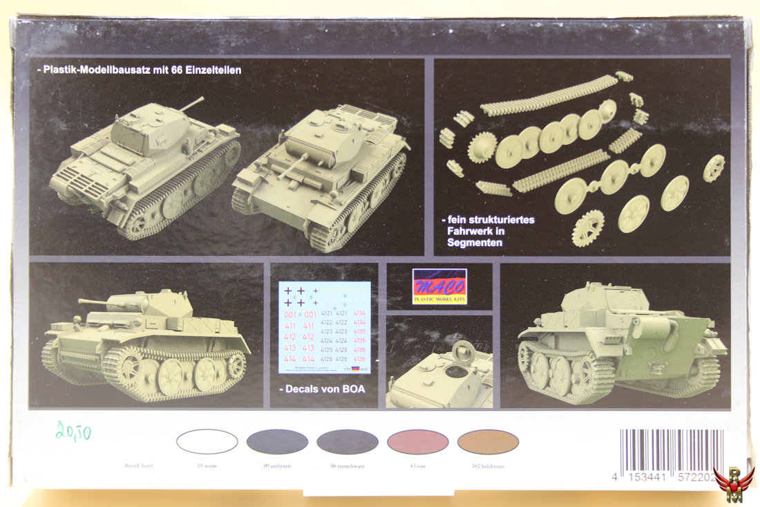 MACO 1/72 Pz Kpfw II Ausf L Luchs