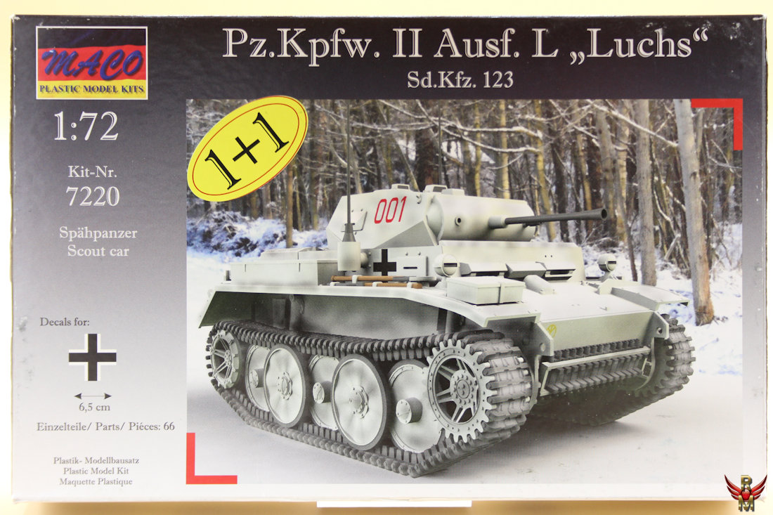 MACO 1/72 Pz Kpfw II Ausf L Luchs