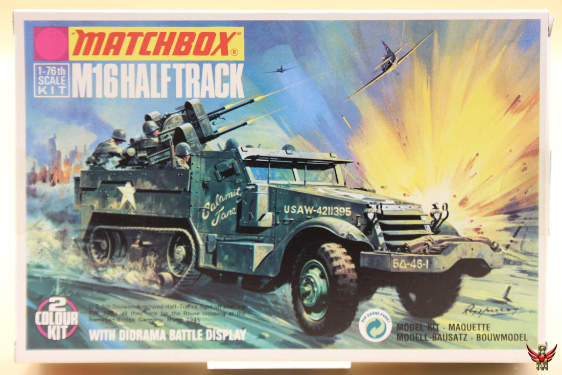 Matchbox 1/76 M16 Halftrack