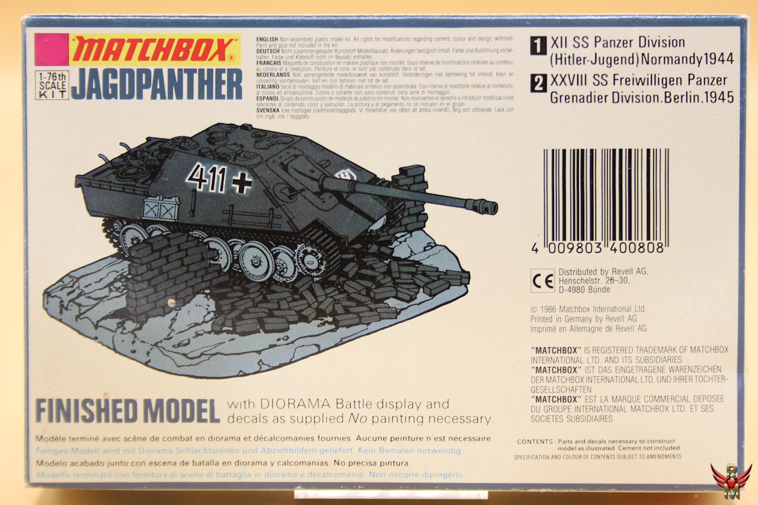 Matchbox 1/76 Jagdpanther