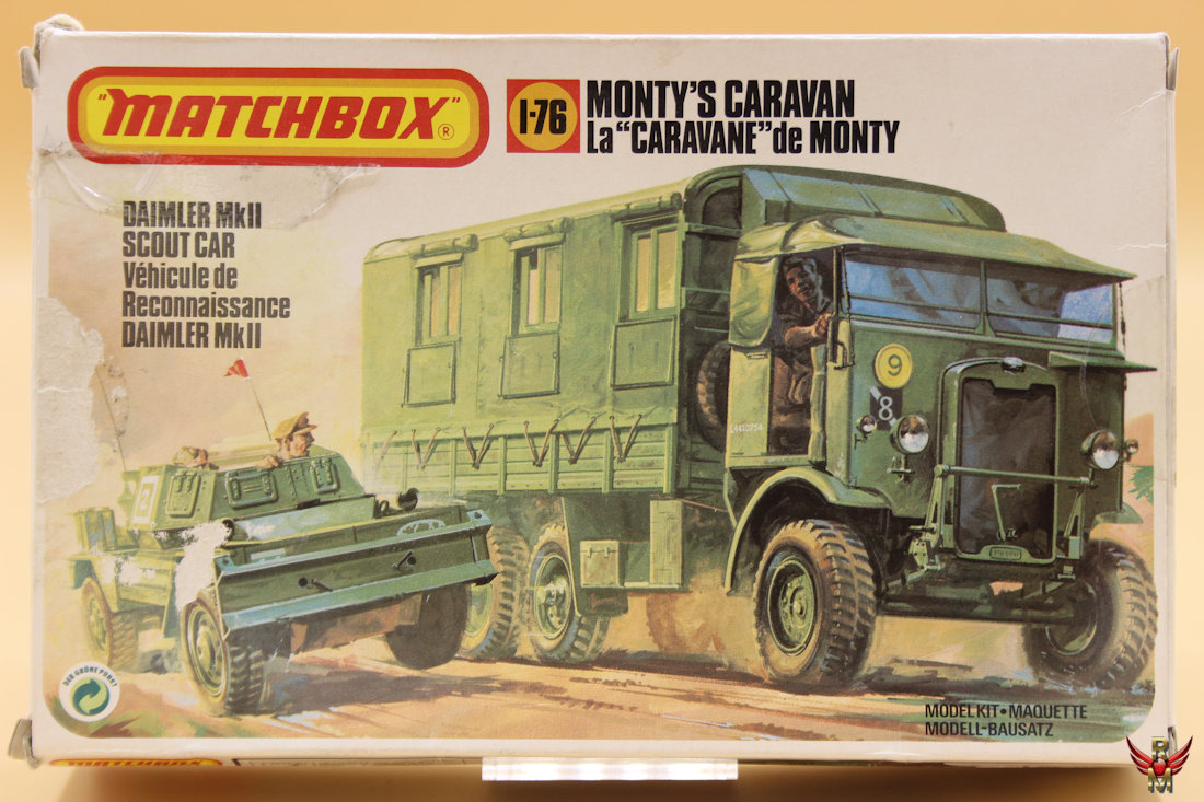 Matchbox 1/76 Monty's Caravan La Caravane de Monty