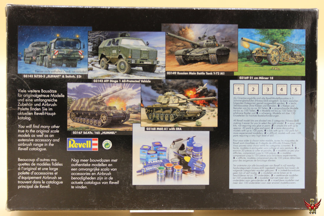 Revell 1/72 HMMWV M966 TOW Missile Carrier and M997 Maxi Ambulance