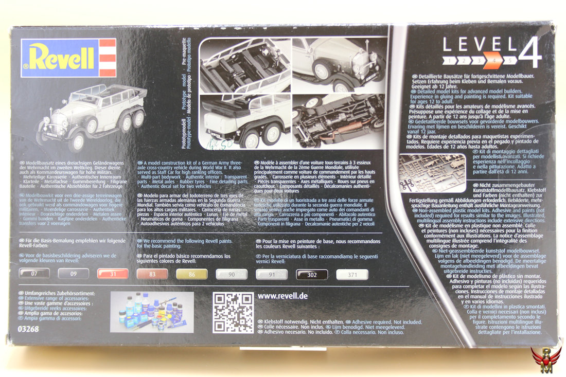 Revell 1/72 German Staff Car G4