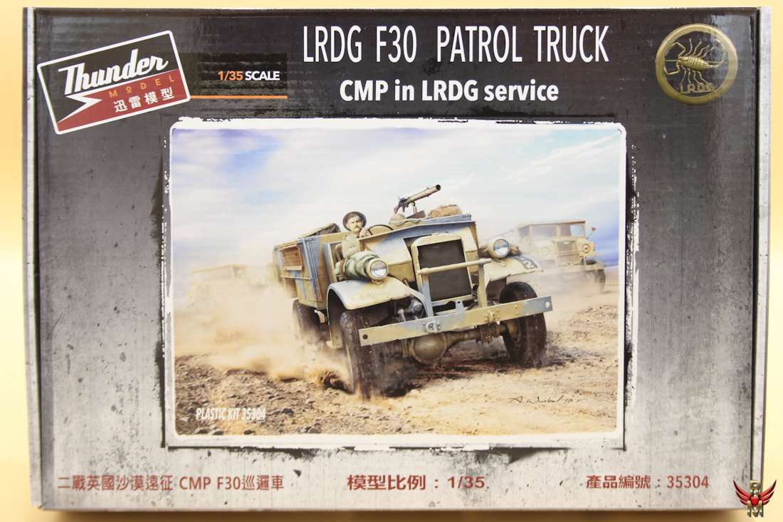 Thunder Model 1/35 LRDG F30 Patrol Truck