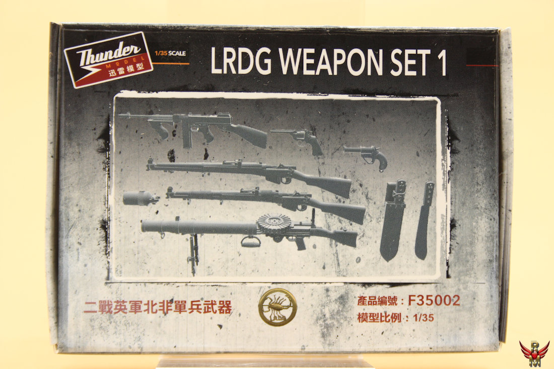 Thunder Model 1/35 LRDG Weapon Set 1
