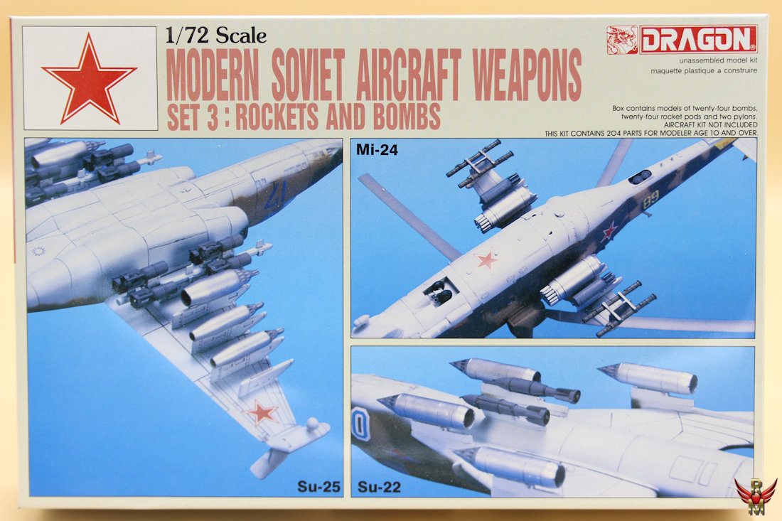 Dragon 1/72 Modern Soviet Aircraft Weapons